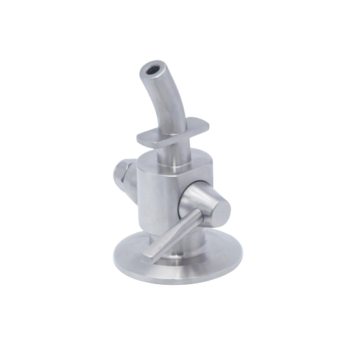 1.5" Tri Clamp To 1/4" Hose Barb Sanitary Adapter - 50.5mm Ferrule, Brewing Fitting