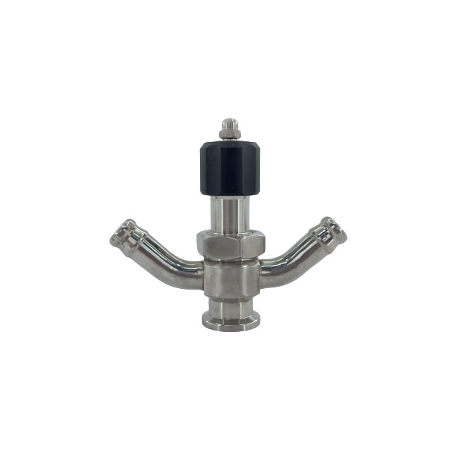 China Sanitary Stainless Steel Sterile Tri Clover Sample Valve